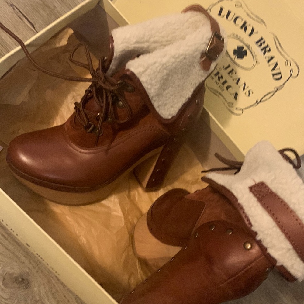 Lucky Brand Sequoia Exclusive Boots. Not sold in stores!